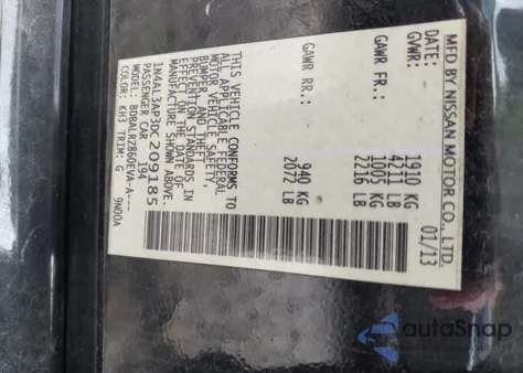 2013 Nissan Altima 2.5 S из США, поврежденный, VIN 1N4AL3AP3DC209185